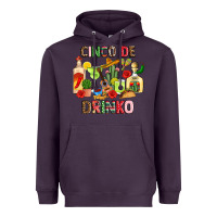 Plum cinco de drinko Heavyweight Hoodie - JahusDesignShop