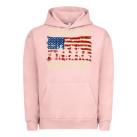 Pigment Salmon Thank You Veterans American Flag Patriotic Urban Hoodie - baoMotion