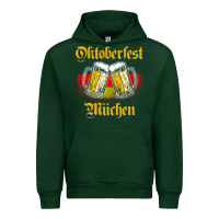 Forest Green Oktoberfest Munich Urban Hoodie - baoMotion