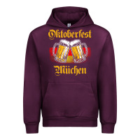 Mauve Wine Oktoberfest Munich Urban Hoodie - baoMotion