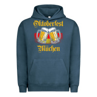 Pigment Midnight Navy Oktoberfest Munich Urban Hoodie - baoMotion