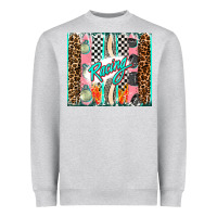 Heather Grey racing brushstroke Heavyweight Sweatshirt - AdoDesignShop