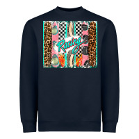 Navy racing brushstroke Heavyweight Sweatshirt - AdoDesignShop