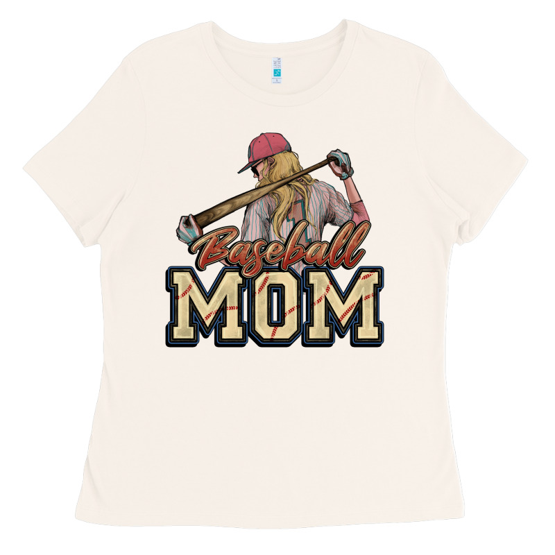Baseball Mom Ladies Tee by HowdyJamesFarm | Teevron