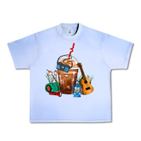 Grape Ice Camping Frappe Coffee Urban Heavy Tee - FaDigitalArtStudio