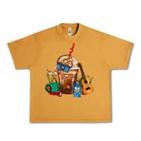 Peanut Butter Camping Frappe Coffee Urban Heavy Tee - FaDigitalArtStudio
