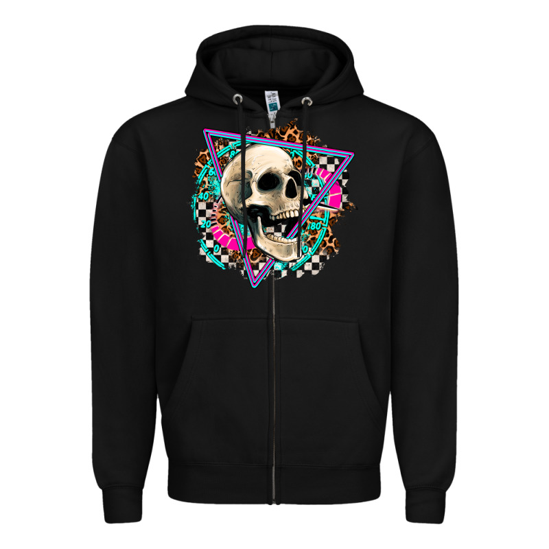 Race Skull Zipper Hoodie by AdoDesignShop | Teevron