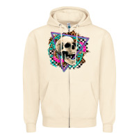 Sandshell race skull Zipper Hoodie - AdoDesignShop