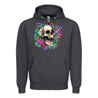 Smoke race skull Zipper Hoodie - AdoDesignShop