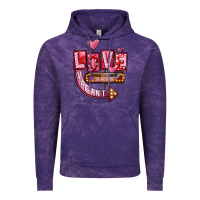 Cloud Purple Valentines Day Love Vacant Vintage Hoodie - FaDigitalArtStudio
