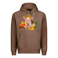 Chestnut fall pig Premium Hoodie - RanaPortraitStore