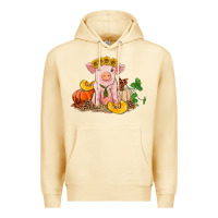 Pina Colada fall pig Premium Hoodie - RanaPortraitStore