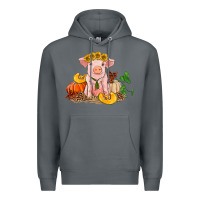Rock fall pig Premium Hoodie - RanaPortraitStore