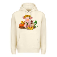 Sandshell fall pig Premium Hoodie - RanaPortraitStore