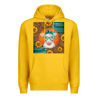 Lemon charolais cow Premium Hoodie - LillyAllenDesigns