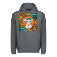 Rock charolais cow Premium Hoodie - LillyAllenDesigns