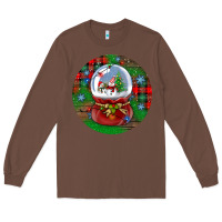Chestnut snow globe christmas ornament Long Sleeve Tee - BundleAndBundleShop