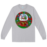Moon Dust snow globe christmas ornament Long Sleeve Tee - BundleAndBundleShop