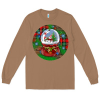 Toasted Coconut snow globe christmas ornament Long Sleeve Tee - BundleAndBundleShop