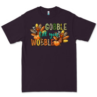 Plum gobble till you wobble Premium Tee - CowGirlArtShop