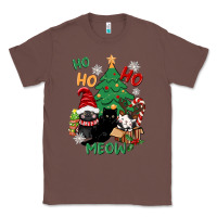 Chestnut ho ho ho meow Classic Tee - CowGirlArtShop