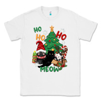 White ho ho ho meow Classic Tee - CowGirlArtShop