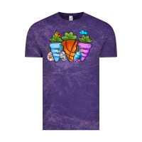 Cloud Purple Basketball Easter sports carrots Vintage Tee - OliviaCreatesArt