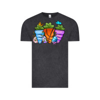 Vintage Black Basketball Easter sports carrots Vintage Tee - OliviaCreatesArt