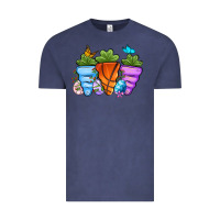 Vintage Denim Basketball Easter sports carrots Vintage Tee - OliviaCreatesArt