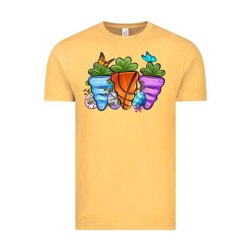 Basketball Easter Sports Carrots Vintage Tee by OliviaCreatesArt | Teevron