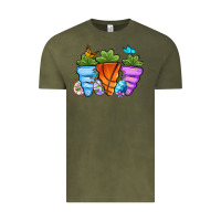 Vintage Olive Basketball Easter sports carrots Vintage Tee - OliviaCreatesArt