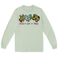 Matcha Peace Love Texas Long Sleeve Tee - RanaPortraitStore