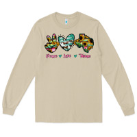Mushroom Peace Love Texas Long Sleeve Tee - RanaPortraitStore