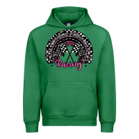 Emerald racing checkered rainbow Urban Hoodie - JahusDesignShop