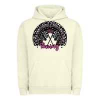 Pigment Pistachio racing checkered rainbow Urban Hoodie - JahusDesignShop