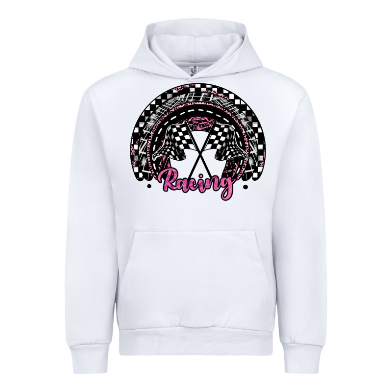 Racing Checkered Rainbow Urban Hoodie by JahusDesignShop | Teevron