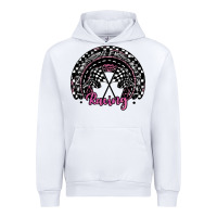 White racing checkered rainbow Urban Hoodie - JahusDesignShop