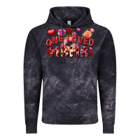 Cloud Black One loved mama Vintage Hoodie - FaDigitalArtStudio