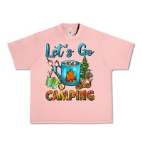 Salmon Let's Go Camping Coffee Mug Urban Heavy Tee - FaDigitalArtStudio