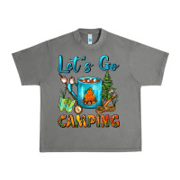 Tornado Let's Go Camping Coffee Mug Urban Heavy Tee - FaDigitalArtStudio