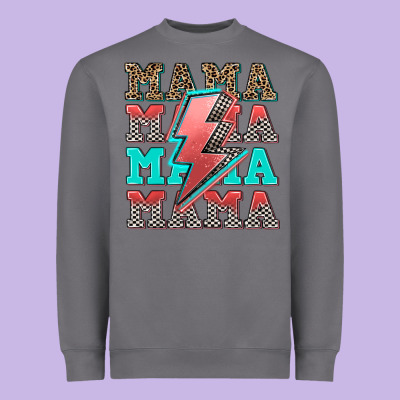 Racing Mama Heavyweight Sweatshirt Designed By Adodesignshop