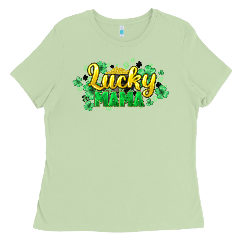 Lucky Mama Mother's Day Ladies Tee by HowdyJamesFarm | Teevron