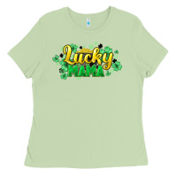 Matcha Lucky mama mother's day Ladies Tee - HowdyJamesFarm
