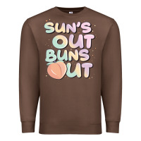 Chestnut sun's out buns out Premium Sweatshirt - JahusDesignShop