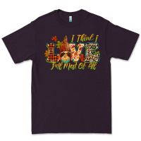 Plum i think i love fall most of all Premium Tee - CowGirlArtShop