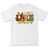 White i think i love fall most of all Premium Tee - CowGirlArtShop