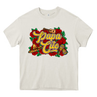 Cream Papa cito Heavy Core Tee - RanaPortraitStore