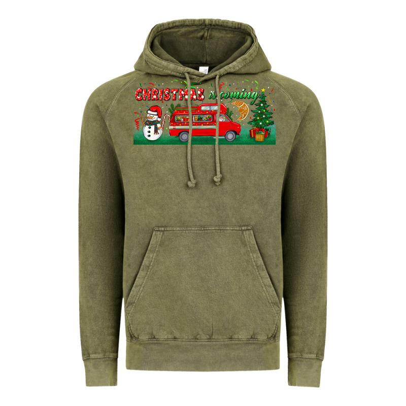 Christmas Is Coming Vintage Hoodie by BundleAndBundleShop | Teevron