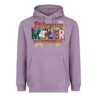 Lavender difference maker paraprofessional Heavyweight Hoodie - JahusDesignShop