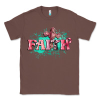 Chestnut faith breast cancer Classic Tee - CowGirlArtShop